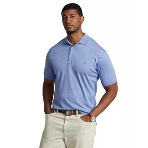 Ralph Lauren Polo Men's Big & Tall Size 3XLT Soft Cotton Shirt Blue New $110